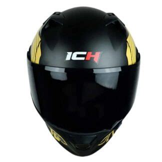 CASCO ABATIBLE ICH 3120DV SQUAD NEGRO DORADO MATE Cascos PB