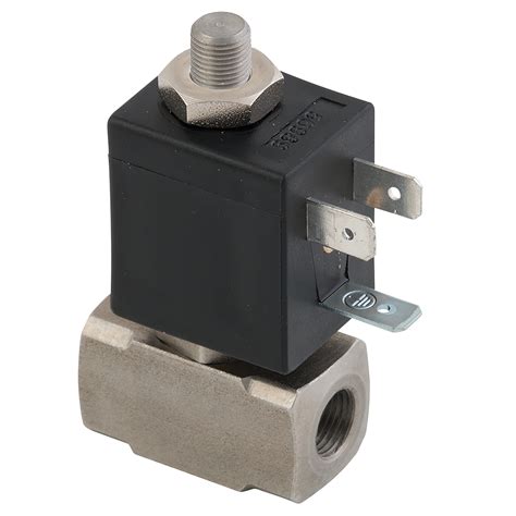 1 8 Bspp 3 2 Normally Closed Stainless Steel Solenoid Valve 230v Dc