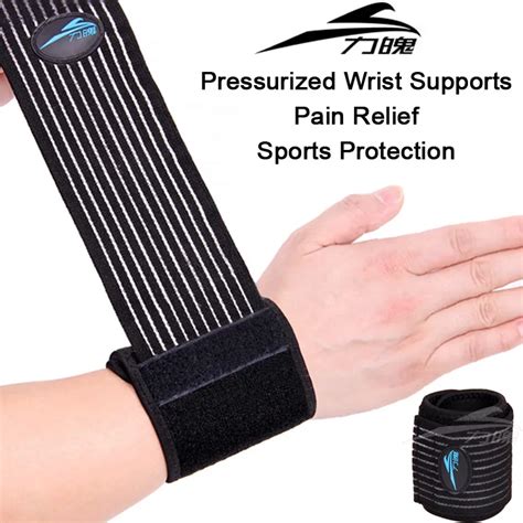 Pressurized Wrist brace pain relief posture corrector wristband ...