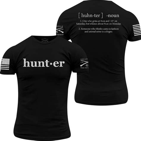Grunt Style Hunter Defined T Shirt Black Ebay