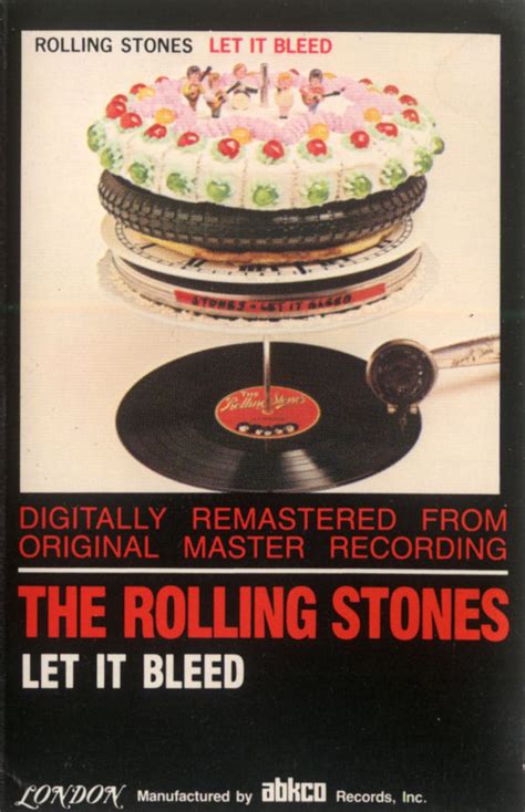 The Rolling Stones Let It Bleed Cro Cassette Discogs