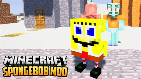 Spongebob Mod Minecraft Mod Showcase Youtube