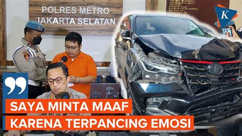 Akui Terpancing Emosi Sopir Fortuner Perusak Brio Di Senopati Minta