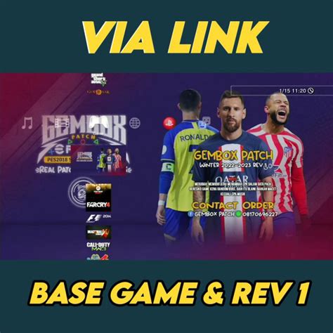 Jual PES 2024 GEMBOX PATCH PS3 TERBARU FREE UPDATE SAMPE 2024