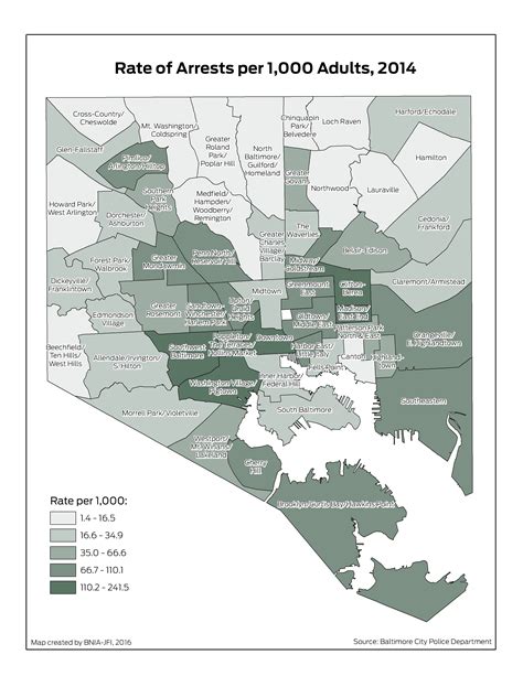 Gallery Vital Signs 14 Crime And Safety Maps Bnia Baltimore