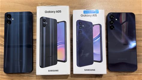 Samsung Galaxy A15 Vs Samsung Galaxy A05 Youtube