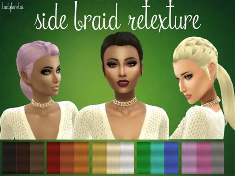 Sims 4 Side Braid