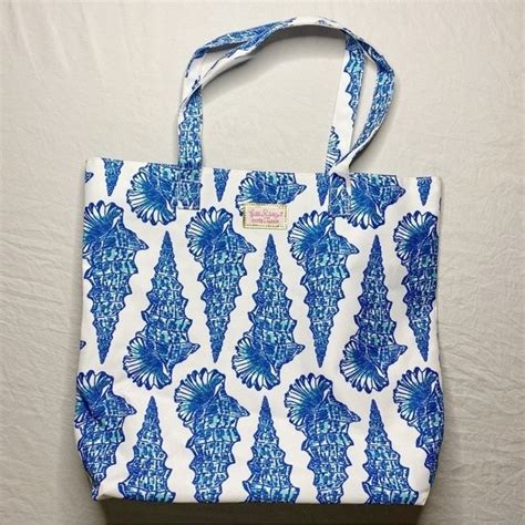 Lilly Pulitzer Bags Lilly Pulitzer For Estee Lauder Blue Seashell