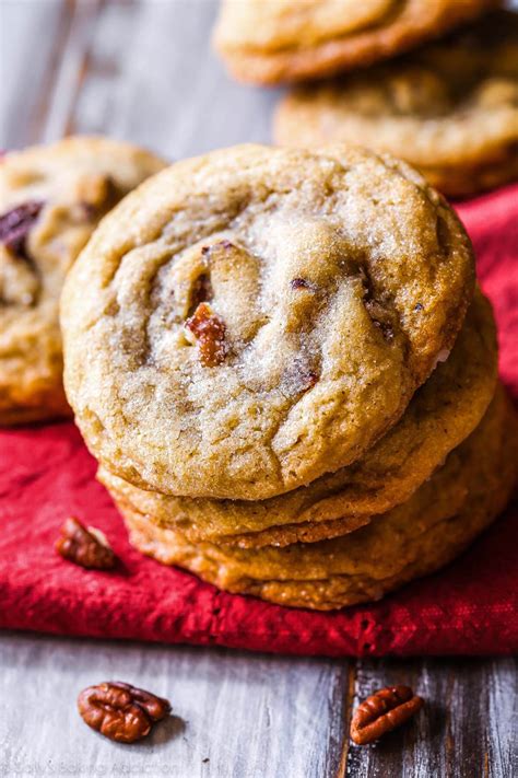 Butter Pecan Cookies Sallys Baking Addiction