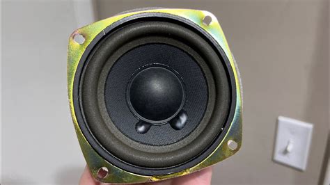 Testing An Altec Lansing Acs Inch Subwoofer Test In Free Air