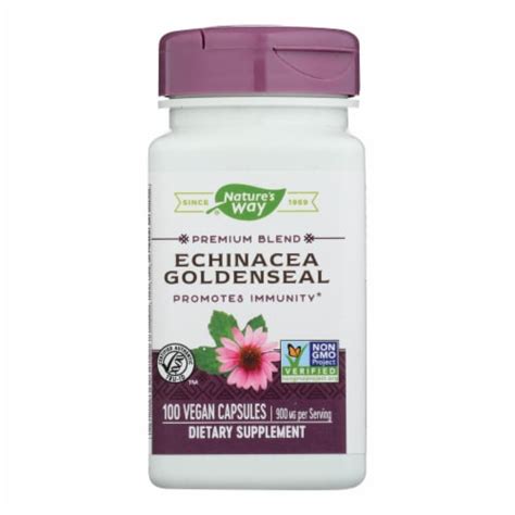 Nature S Way Echinacea Goldenseal Capsules Pack Capsules