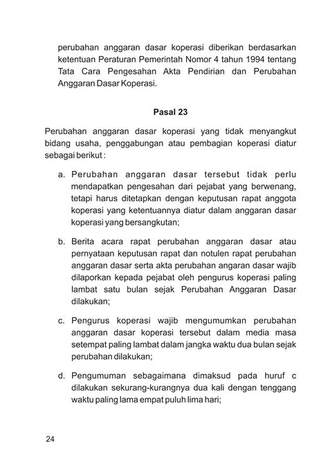 Buku Tata Cara Pendirian Koperasi Pdf