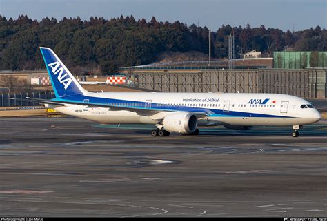 Ja A All Nippon Airways Boeing Dreamliner Photo By Jon Marzo