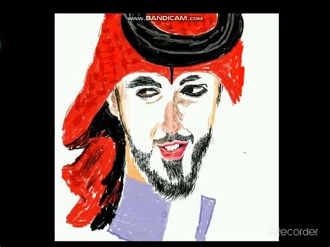 Omar Borkan Al Gala Painting Drew By S A A D First Time On Youtube