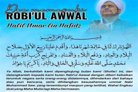 Doa Memasuki Bulan Rabiul Awal Lengkap Arab Latin Dan Terjemahan