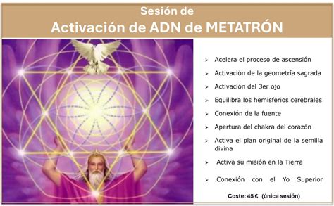 Sesión de Activación de ADN de Metatrón