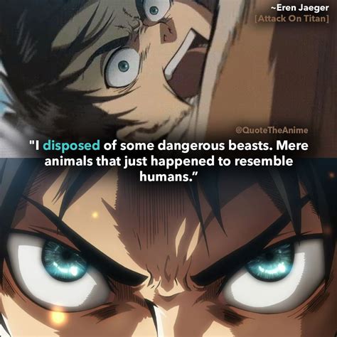 Eren Yeager Quotes Levi quotes manga quotes captain levi levi x eren attack on titan anime anime ...