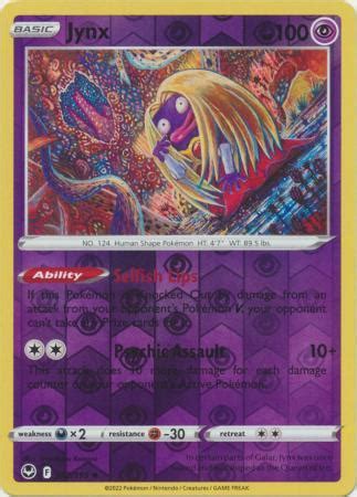 Jynx Uncommon Reverse Holo Playset