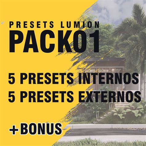 PACK 01 LUMION PRESETS