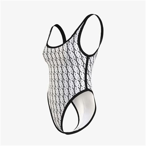 Calvin Klein Scoop Back One Piece Rp Kadın Beyaz Mayo KADIN Mayo Bikini SuperStep