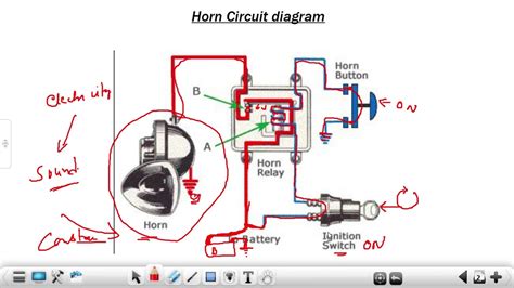 Electronic Car Horn Circuit Diagram