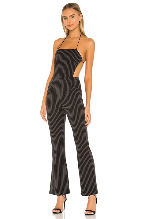 Superdown Violetta Jumpsuit In Black Revolve