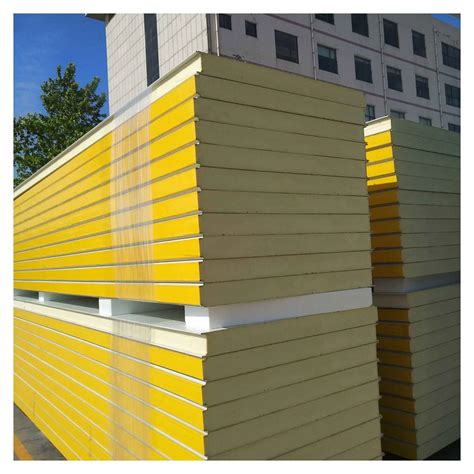 Polyurethane Industrial Cold Warehouse Structural Pu Wall Sandwich Pir