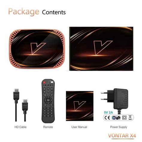 Set Top Box Vontar X Amlogic S X Smart Tv Box Android Gb G