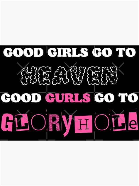 Good Gurls Go To Gloryhole Sissy Femboy Sticker For Sale By