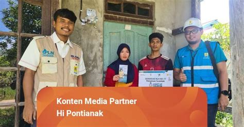 Pegawai PLN Donasikan Gaji Untuk Bantu Penyambungan Listrik Keluarga