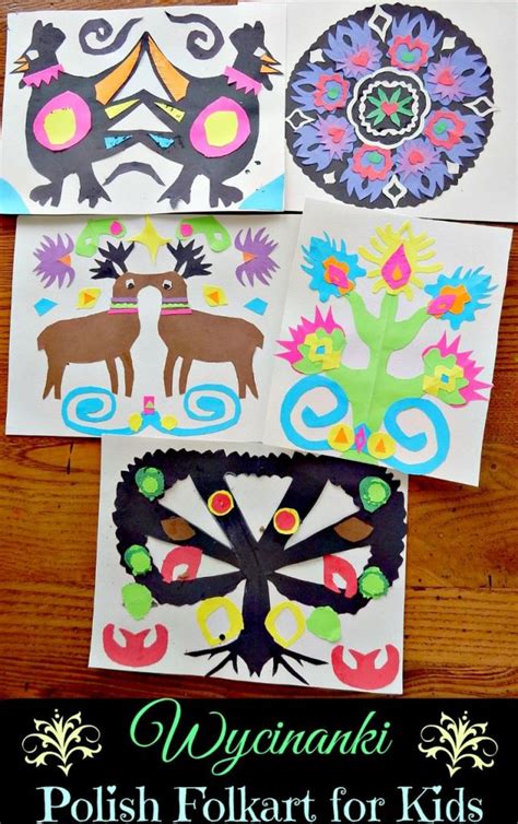 Make Wycinanki Polish Folkart For Kids