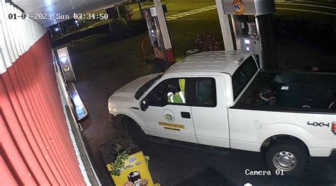 Brazen Heist Stolen Truck Used In Theft Of Atm From Kona Gas Station West Hawaii Today