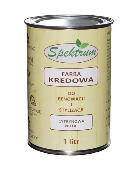 Farba Kredowa Do Renowacji Mebli Cytrynowa L Z Lakiery