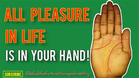 जीवन में सारे सुख भोगने के योग हैं आपके हथेली में। All The Pleasure In Life Is In Your Hand