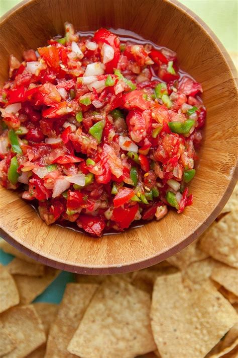 Fresh Tomato Salsa Easy Homemade Salsa Recipe