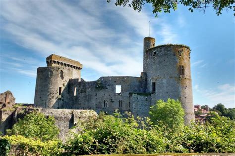 Clisson Castle in France - Loire