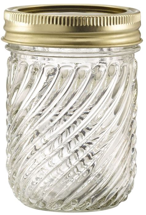 Glass Jelly Jars With Lids And Bands Set Of 12 8 Oz Kitchen And Dining Jelly