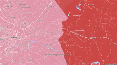 Vinton, VA Political Map – Democrat & Republican Areas in Vinton | BestNeighborhood.org