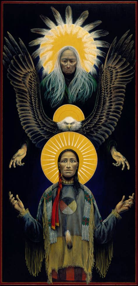 See the Catholic trinity painted in Native American art - Catholic ...