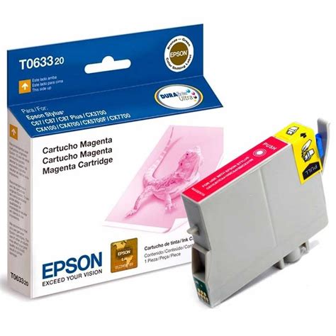 Cartucho Tinta Epson T063320 AL Original Magenta Tienda CQNet