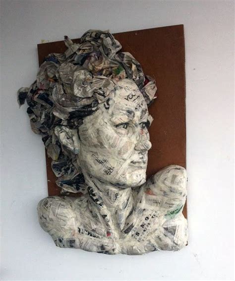 Best 33 Amazing Sculpture Paper Mache Images ArtTru Paper Mache