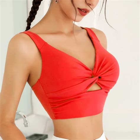 Women Sports Bra Push Up Underwear Sexy Fitness Yoga Crop Tank Top Athletic Hot Girl Vest
