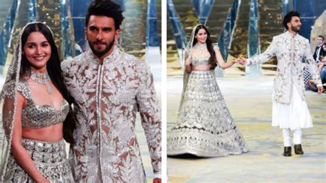 Rocky Aur Rani Kii Prem Kahaani Star Ranveer Singh Rules The Ramp For