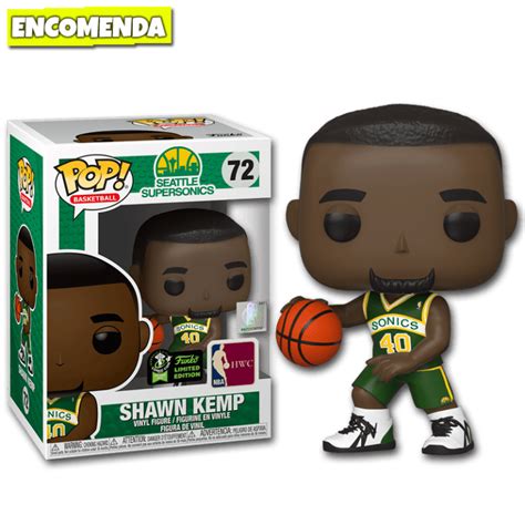 Funko Pop Nba Seattle Supersonics Shawn Kemp Loja Tsc