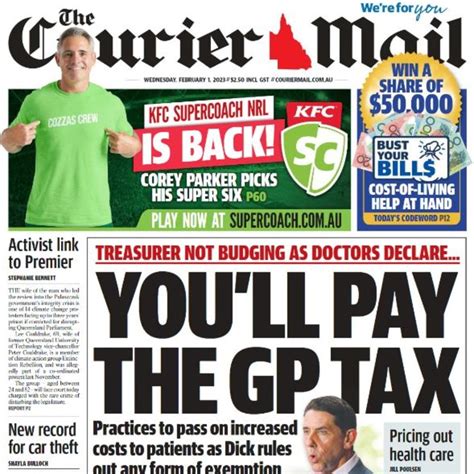 The Courier Mail Latest News Headlines For Brisbane And Queensland