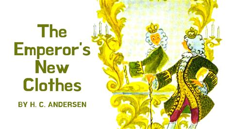 The Emperor S New Clothes By H C Andersen Read Aloud Youtube