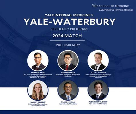 Announcing The New Residents In The Yale Waterbury Internal Medicine