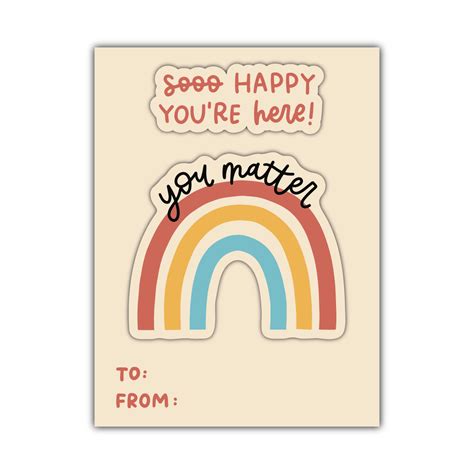 You Matter Sticker Gram Motivational T For Students Kynyoubelieveit