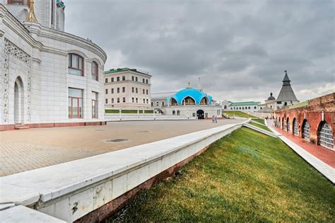 Premium Photo | Russia. city of kazan. the kul sharif mosque