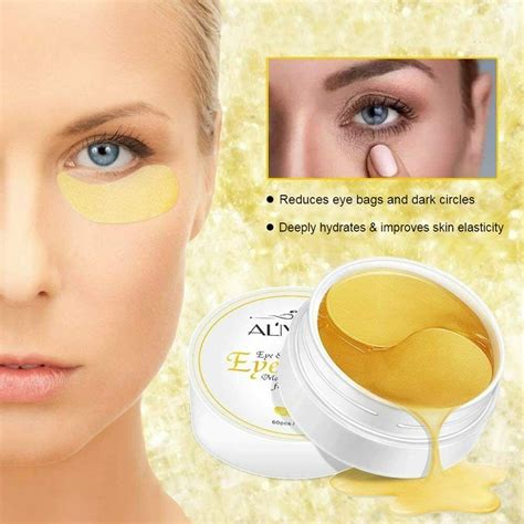 Aliver Under Eye Collagen Gold Eye Mask Patches Treatment For Dark Cir